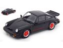 KK SCALE KKDC180873 PORSCHE 911 CARRERA 3.2 CLUBSPORT 1989 BLACK/RED 1:18 Modellino