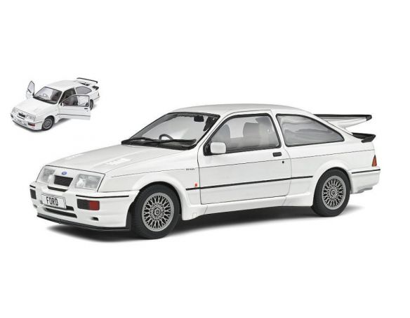 SOLIDO SL1806104 FORD SIERRA RS500 1987 WHITE 1:18 Modellino