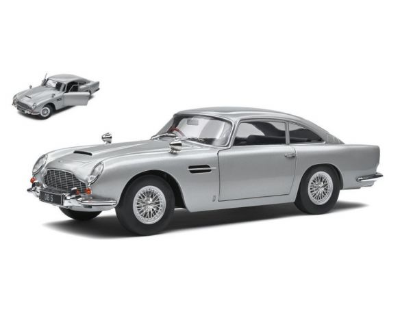 SOLIDO SL1807101 ASTON MARTIN DB5 1964 SILVER BIRCH 1:18 Modellino