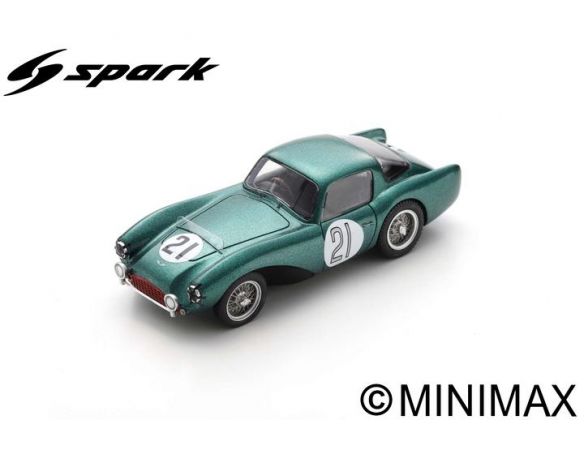 SPARK MODEL S2436 ASTON MARTIN DB3 S N.21 LM 1954 G.WHITEHEAD-J.STEWART 1:43 Modellino