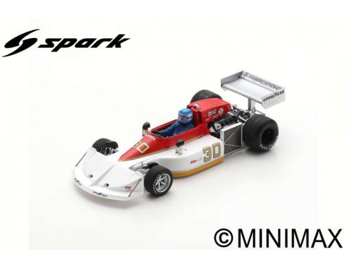 SPARK MODEL S7271 MARCH 761 BRETT LUNGER 1977 N.30 LONG BEACH GP 1:43 Modellino