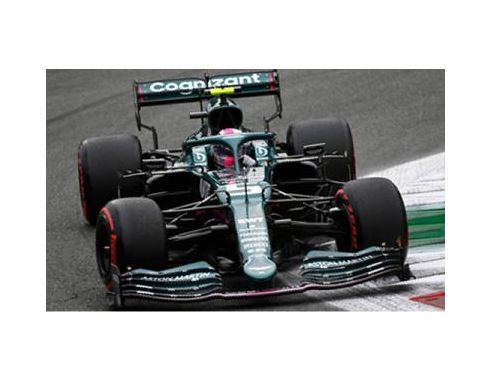 SPARK MODEL S7692 ASTON MARTIN AMR21 SEBASTIAN VETTEL 2021 N.5 ITALY GP 1:43 Modellino