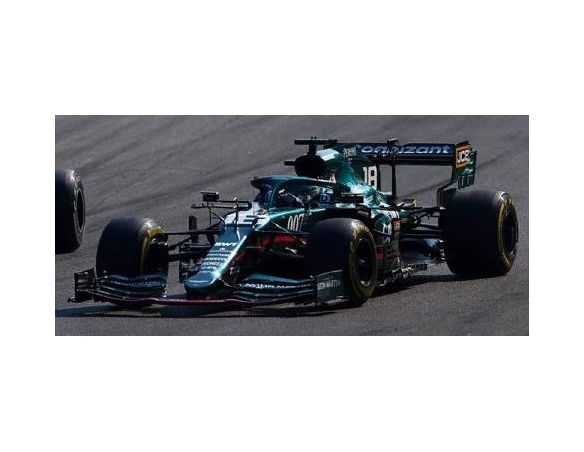 SPARK MODEL S7693 ASTON MARTIN AMR21 LANCE STROLL 2021 N.18 ITALY GP 1:43 Modellino
