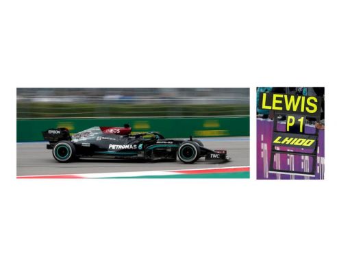 SPARK MODEL S7695 MERCEDES F1 W12 E LEWIS HAMILTON 2021 N.44 WINNER RUSSIAN GP W/PIT 1:43 Modellino