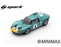 SPARK MODEL SB184 FORD GT40 N.4 6th 1000 KM SPA 1967 P.SUTCLIFFE-B.REDMAN 1:43 Modellino