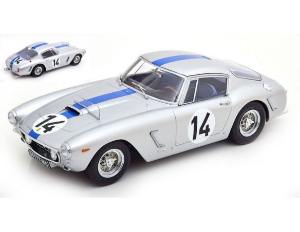 KK SCALE KKDC180862 FERRARI 250 GT SWB N.14 LM 1961 NOBLET-GUICHET 1:18 Modellino