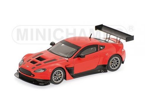 Minichamps PM437121392 ASTON MARTIN VANTAGE V12 STREET 2012 RED 1:43 Modellino