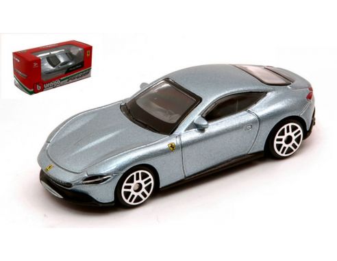BBURAGO BU56021 FERRARI ROMA 2019 SILVER 1:64 Modellino