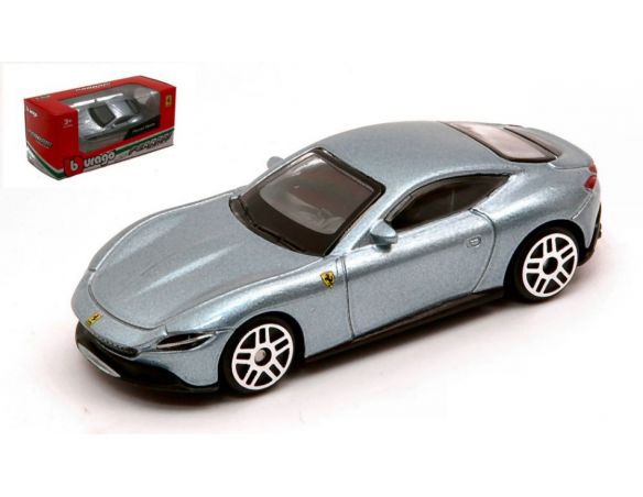 BBURAGO BU56021 FERRARI ROMA 2019 SILVER 1:64 Modellino