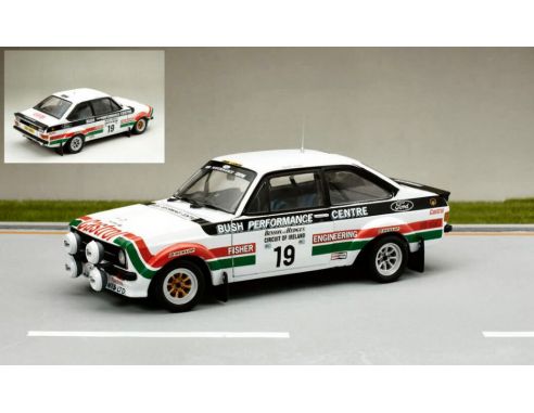 SUNSTAR SS4663 FORD ESCORT MKII RS1800 N.19 RALLY IRLAND 1979 B.FISHER-A.FRAZER 1:18 Modellino