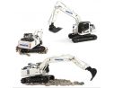 UNIVERSAL HOBBIES UH8158 ESCAVATORE KOMATSU PC210LC-11 WHITE EDITION 1:50 Modellino