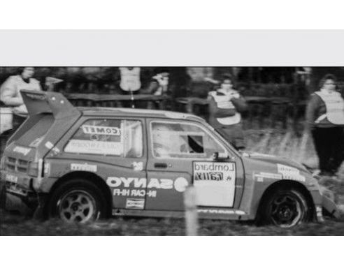 IXO MODEL RAC361A MG METRO 6R4 N.58 RAC RALLY 1986FIELDING/ROBINSON 1:43 Modellino