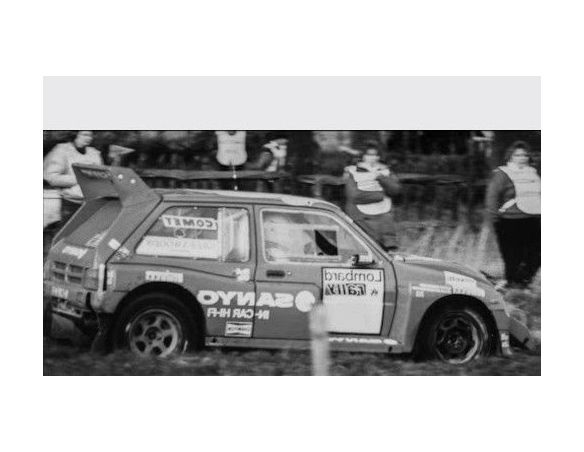 IXO MODEL RAC361A MG METRO 6R4 N.58 RAC RALLY 1986FIELDING/ROBINSON 1:43 Modellino
