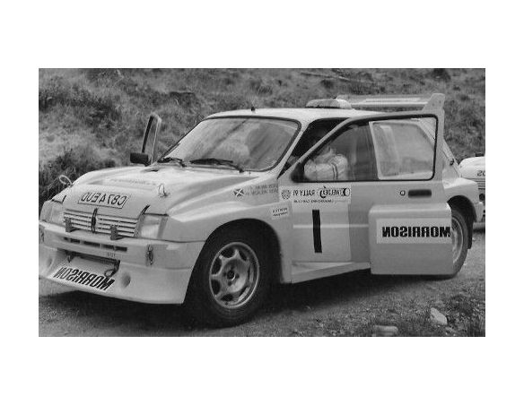 IXO MODEL RAC362 MG METRO 6R4 N.1 WINN.SCOTTISH RALLY CHAMPIONSH.1991 MILNE/WILSON 1:43 Modellino