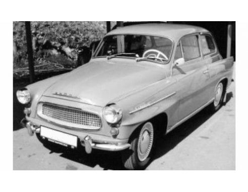 IXO MODEL CLC389N SKODA OCTAVIA 1963 GREY 1:43 Modellino