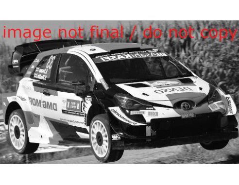 IXO MODEL RAM806LQ TOYOTA YARIS WRC N.33 RALLY YPRES 2021EVANS/MARTIN 1:43 Modellino
