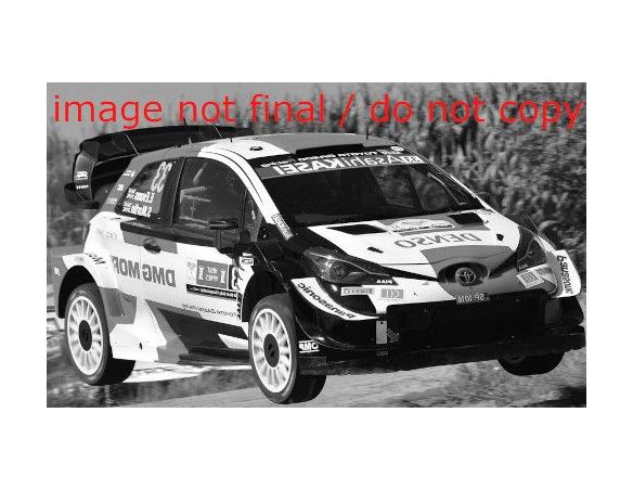IXO MODEL RAM806LQ TOYOTA YARIS WRC N.33 RALLY YPRES 2021EVANS/MARTIN 1:43 Modellino