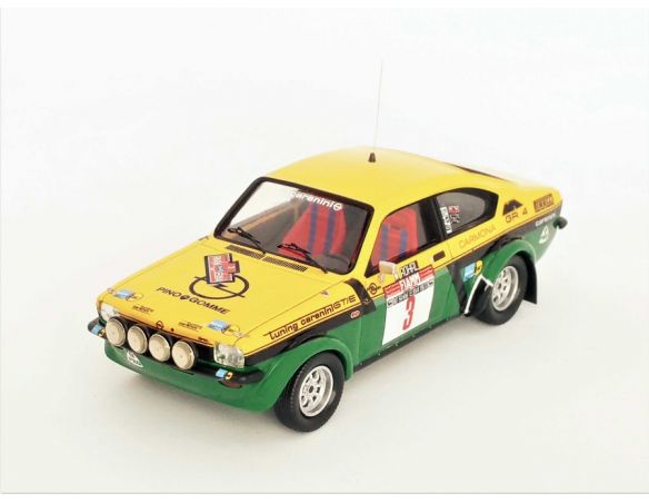 TROFEU TFDSN18 OPEL KADETT GT/E RALLY ISOLA D'ELBA 1977 ROHRL/PITZ 1:43 Modellino