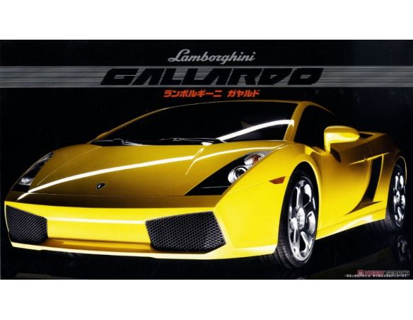 FUJIMI FJ122137 LAMBORGHINI GALLARDO YELLOW KIT 1:24 Modellino