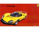 FUJIMI FJ123639 FERRARI DINO 206 GT 1967 YELLOW KIT 1:24 Modellino