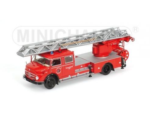 MINICHAMPS 439031071 MERCEDES BENZ L 322 DL30 POMPIERI VILLINGEN Modellino