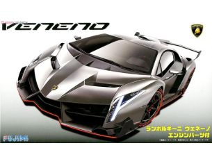 FUJIMI FJ125923 LAMBORGHINI VENENO GREY W/ENGINE KIT 1:24 Modellino