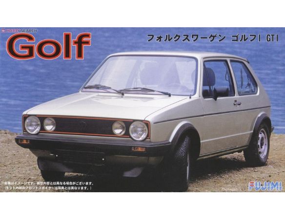 FUJIMI FJ126098 VW GOLF GTI GREY KIT 1:24 Modellino