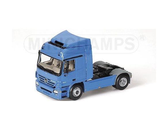 MINICHAMPS 439032090 MERCEDES BENZ ACTROS 1844LS BLUE Modellino