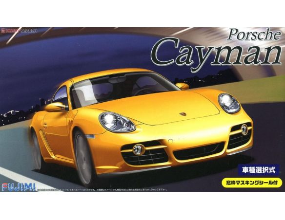 FUJIMI FJ126227 PORSCHE CAYMAN YELLOW KIT 1:24 Modellino