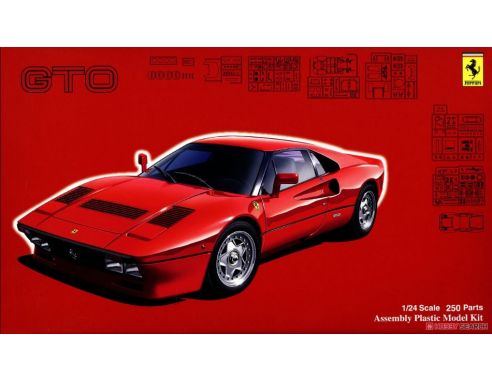 FUJIMI FJ126272 FERRARI 288 GTO RED KIT 1:24 Modellino