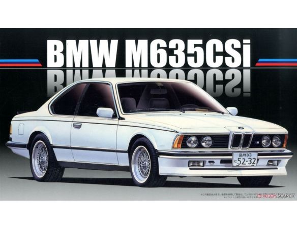 FUJIMI FJ126500 BMW M635 CSI WHITE KIT 1:24 Modellino