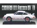 FUJIMI FJ126586 PORSCHE 911 CARRERA RS 1973 WHITE/RED KIT 1:24 Modellino