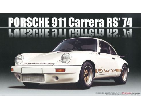 FUJIMI FJ126616 PORSCHE 911 CARRERA RS 1974 WHITE/GOLD KIT 1:24 Modellino