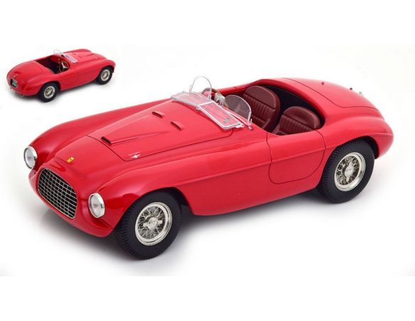 KK SCALE KKDC180911 FERRARI 166 MM BARCHETTA 1949 RED 1:18 Modellino