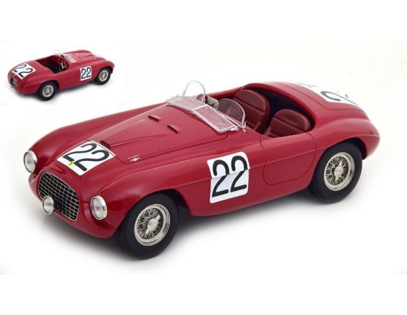 KK SCALE KKDC180913 FERRARI 166 MM BARCHETTA WINNER LM 1949  CHINETTI-SELDSON 1:18 Modellino