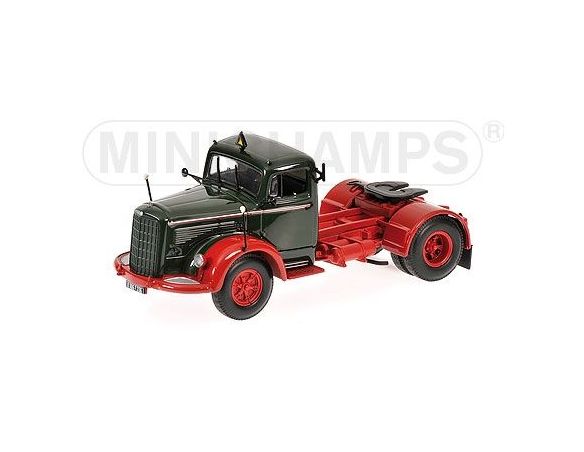 Minichamps PM439034490 MERCEDES L 6600 S '50 GREEN/RED 1:43 Modellino