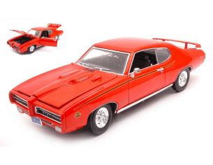 MOTORMAX MTM73133O PONTIAC GTO JUDGE 1969 ORANGE 1:18 Modellino