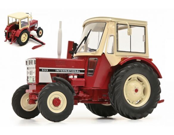 SCHUCO SH7795 TRATTORE INTERNATIONAL 533 1:32 Modellino