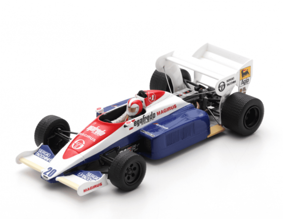 SPARK MODEL S2780 TOLEMAN TG184 JOHNNY CECOTTO 1984 N.20 US GP 1:43 Modellino