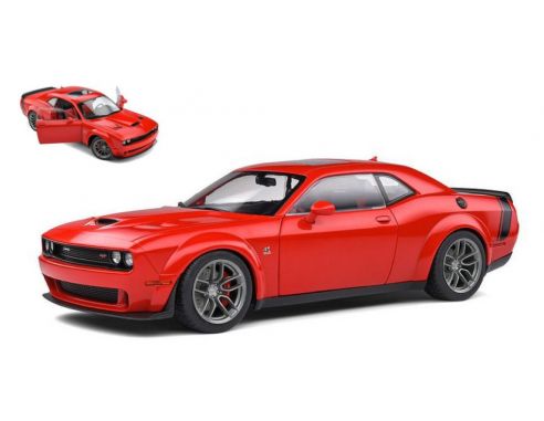 SOLIDO SL1805702 DODGE CHALLENGER R/T SCAT PACK WIDEBODY 2020 TOR RED 1:18 Modellino