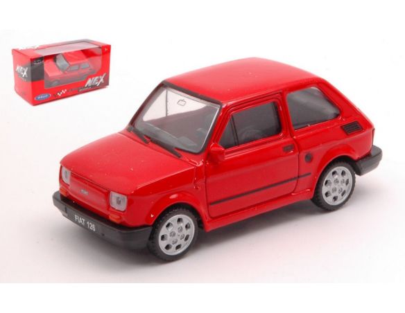 WELLY WE38507B FIAT 126 RED 1:43 Modellino