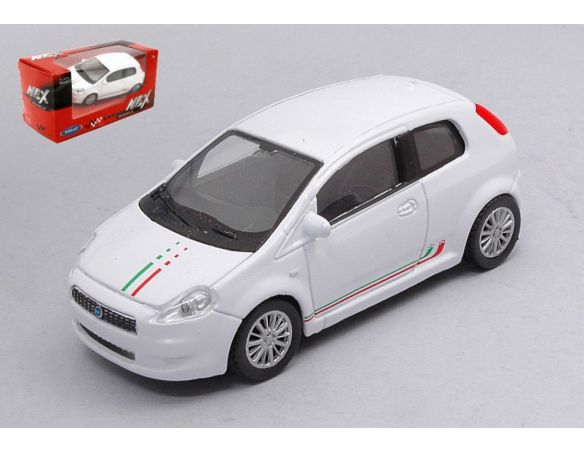 WELLY WE38507G FIAT GRANDE PUNTO WHITE 1:43 Modellino
