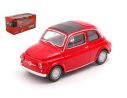 WELLY WE38507M NUOVA FIAT 500 F 1965 RED 1:43 Modellino