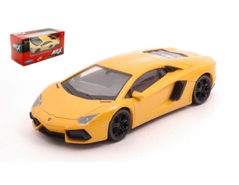 WELLY WE38509C LAMBORGHINI AVENTADOR COUPE' YELLOW 1:43 Modellino