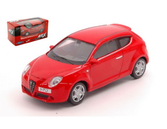 WELLY WE39556C ALFA ROMEO MITO RED 1:43 Modellino