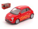 WELLY WE39782A 500 2007 RED W/DECO 1:43 Modellino