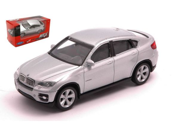 WELLY WE39798B BMW X6 SILVER 1:43 Modellino