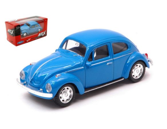 WELLY WE39798C VW BEETLE BLUE 1:43 Modellino