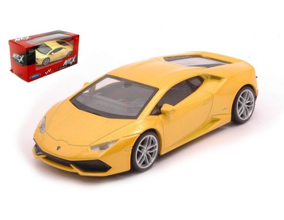 WELLY WE39798M LAMBORGHINI HURACAN COUPE' YELLOW 1:43 Modellino