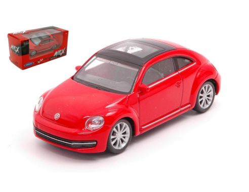 WELLY WE39798N VW THE BEETLE RED 1:43 Modellino